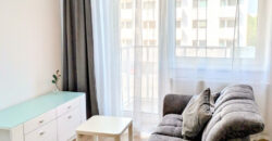 1-izbový byt s balkónom, klimatizáciou, pivnicou a parkovaním – Ovocné sady, Bratislava – Trnávka