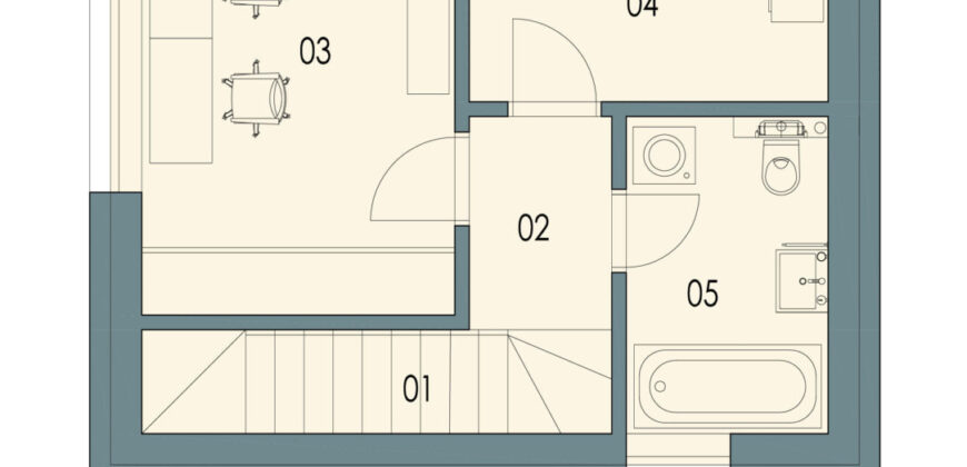 Nový skolaudovaný 2 podlažný RD Kráľová pri Senci