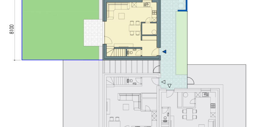 Nový skolaudovaný 2 podlažný RD Kráľová pri Senci